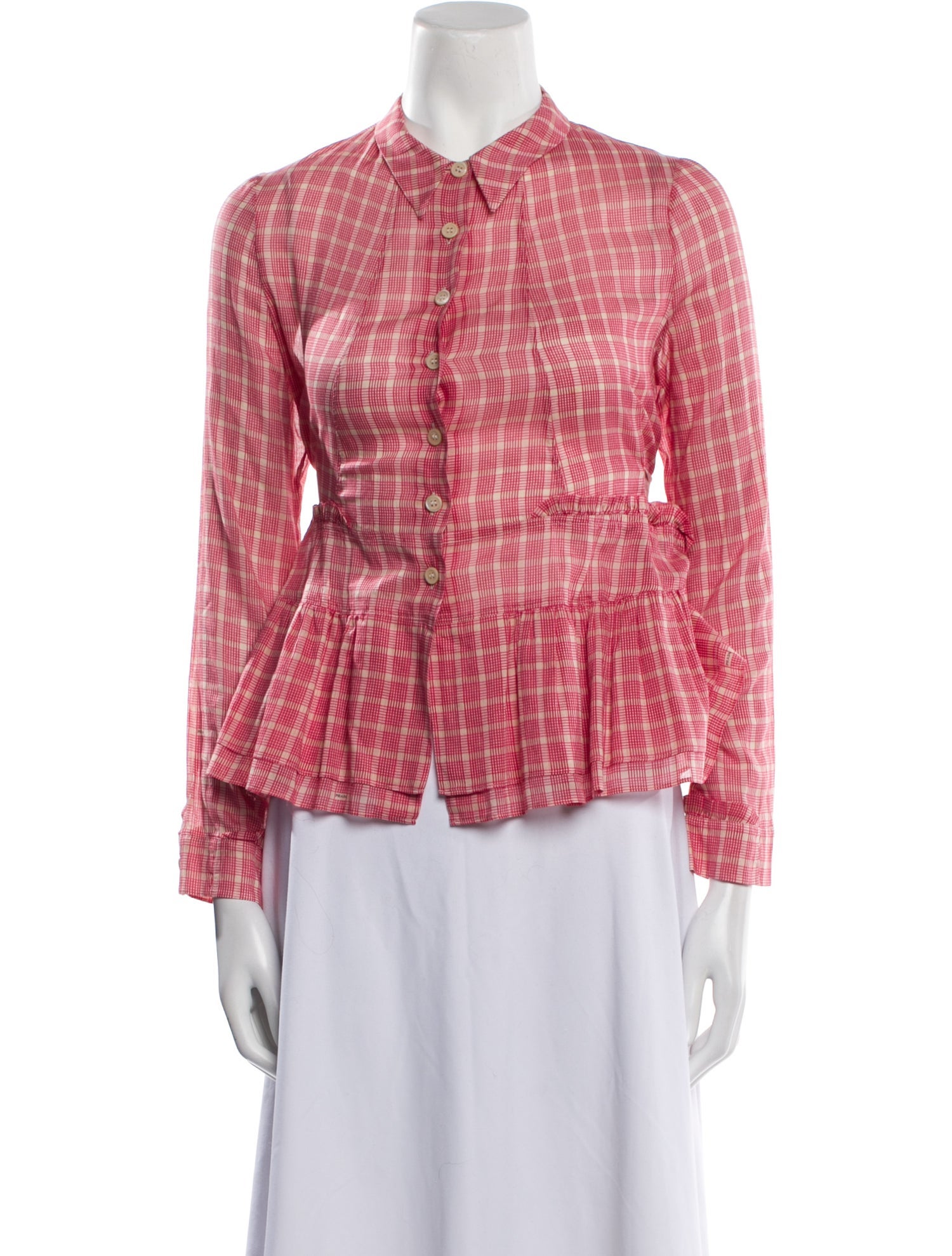 Prada Vintage 2000's Button-Up Top