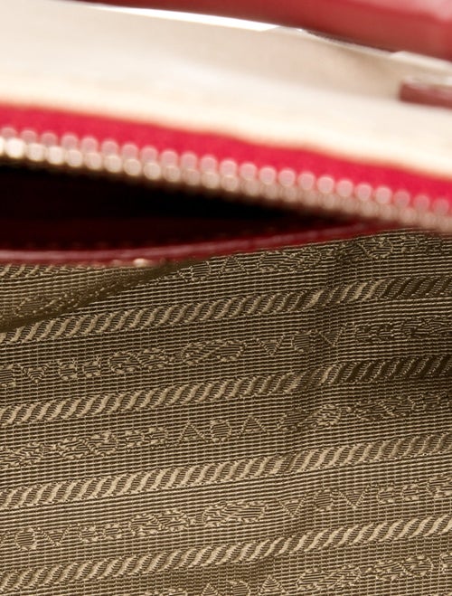 Prada Canvas Galleria Double Zip