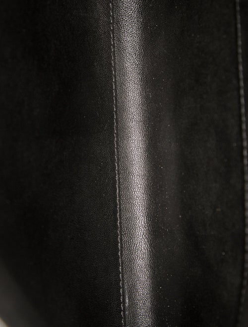 Prada Enameled Metal Triangle Shoulder Bag