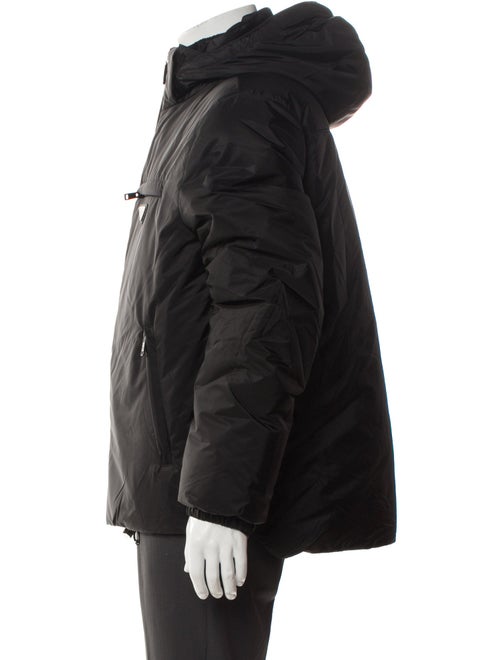 Prada 2019 Enameled Metal Triangle Windbreaker