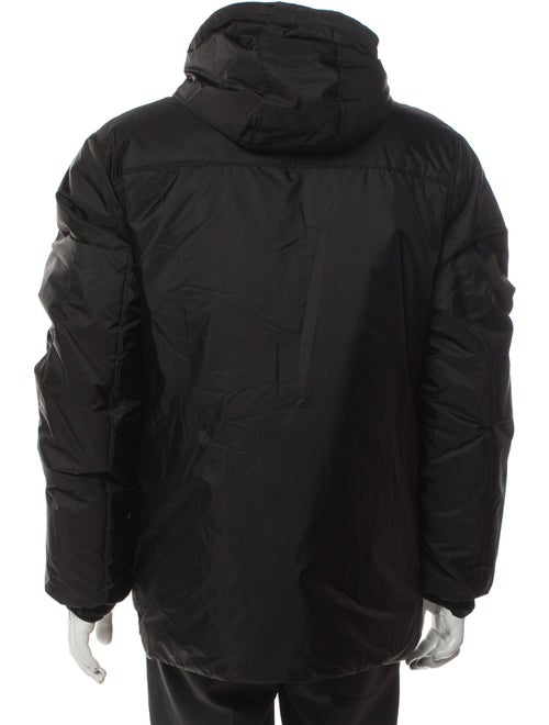 Prada 2019 Enameled Metal Triangle Windbreaker