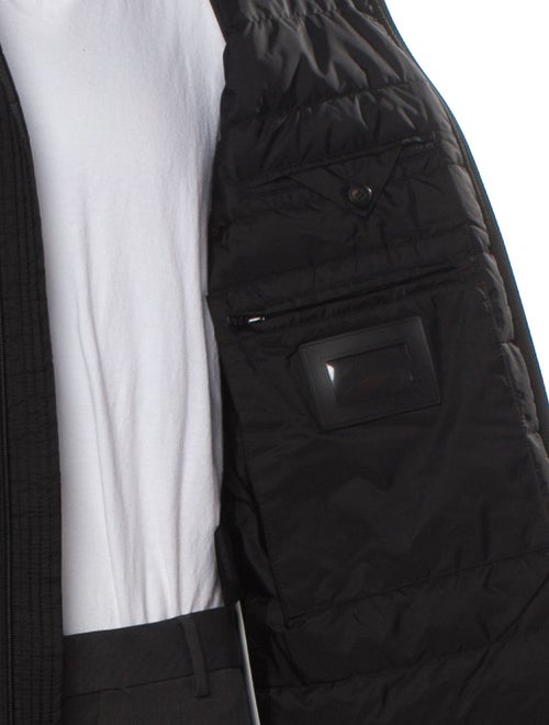 Prada 2019 Enameled Metal Triangle Windbreaker