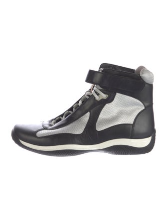 Prada Sport Leather Sneakers