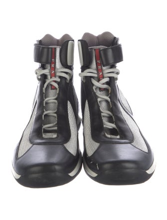 Prada Sport Leather Sneakers