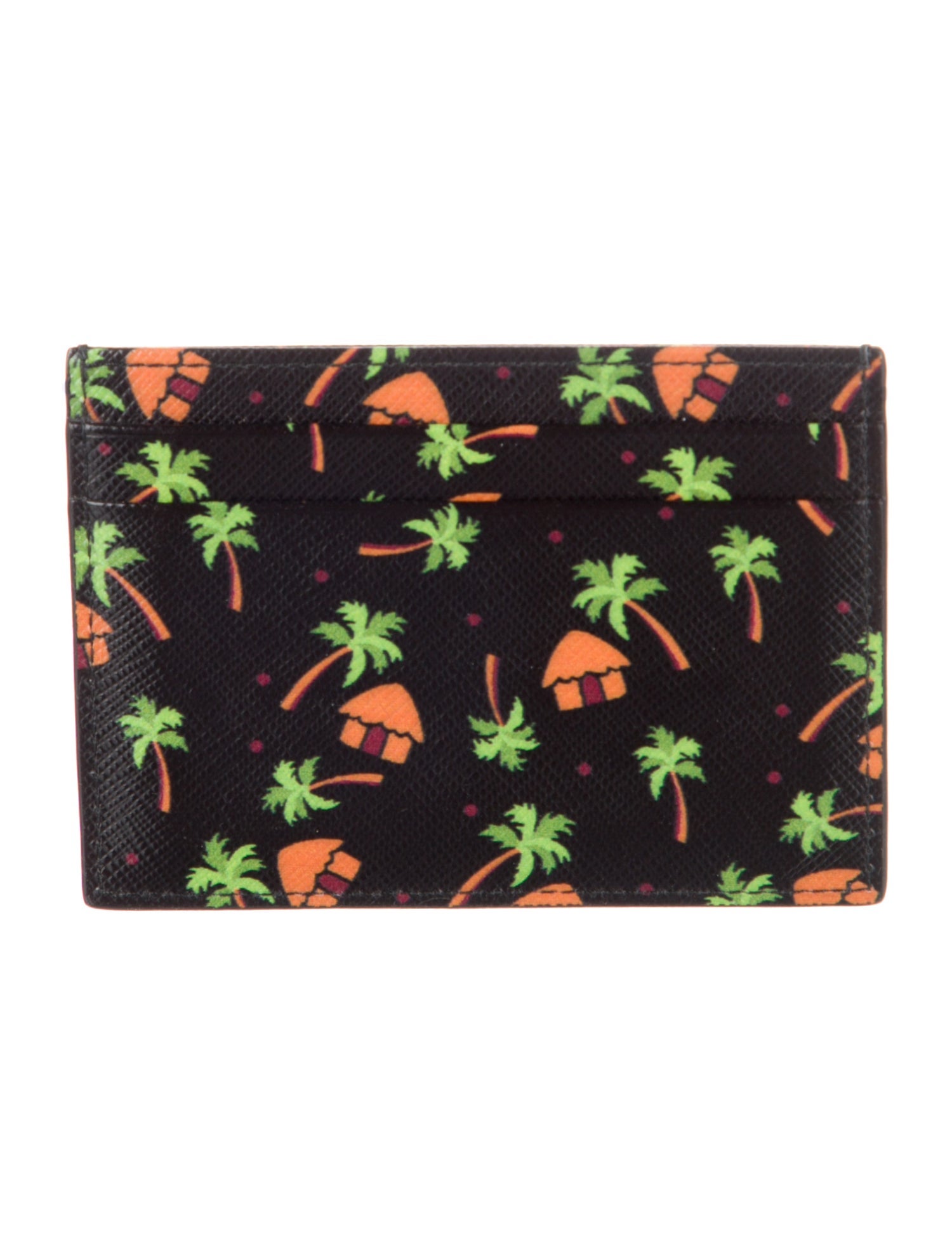 Prada Saffiano Metal Leather Wallet