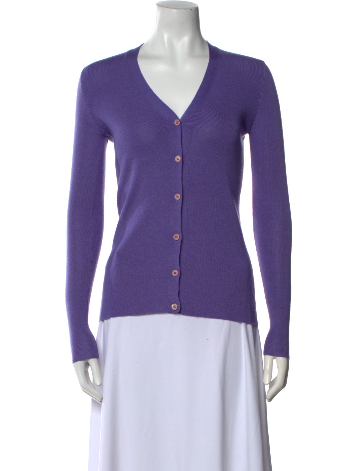 Prada Cashmere V-Neck Sweater