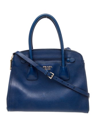 Prada Leather Top Handle Bag