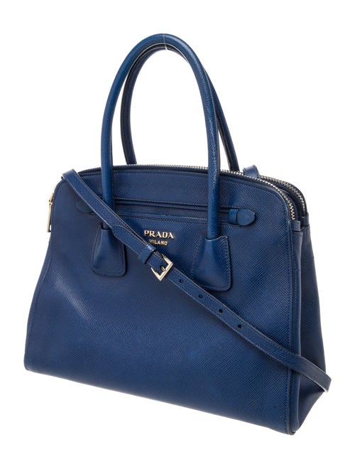 Prada Leather Top Handle Bag