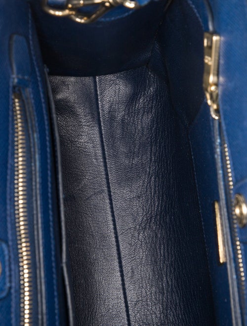 Prada Leather Top Handle Bag