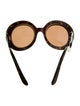 Prada Round Tinted Sunglasses