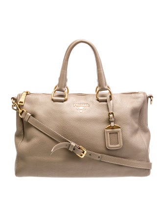 Prada Vitello Daino Leather Bauletto