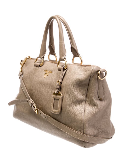 Prada Vitello Daino Leather Bauletto