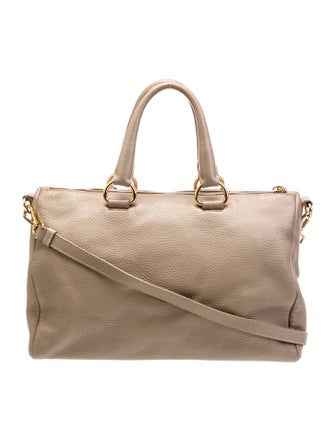 Prada Vitello Daino Leather Bauletto