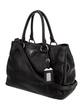 Prada Saffiano Leather Top Handle Bag