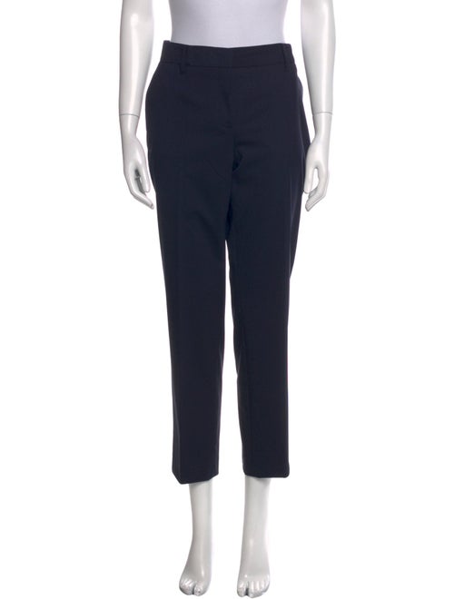 Prada Virgin Wool Straight Leg Pants