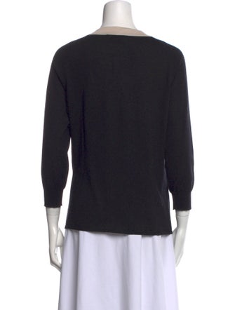 Prada 2014 Three-Quarter Sleeve Button-Up Top