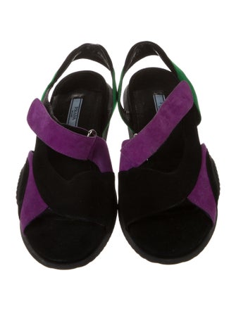 Prada Suede Sandals