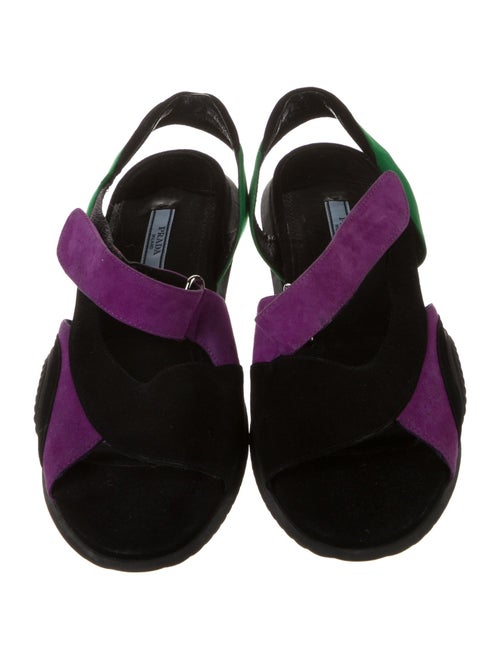 Prada Suede Sandals