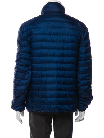 Prada 2017 Enameled Metal Triangle Puffer Coat