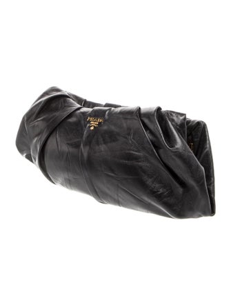 Prada Nappa Leather Clutch