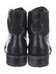 Prada Leather Combat Boots
