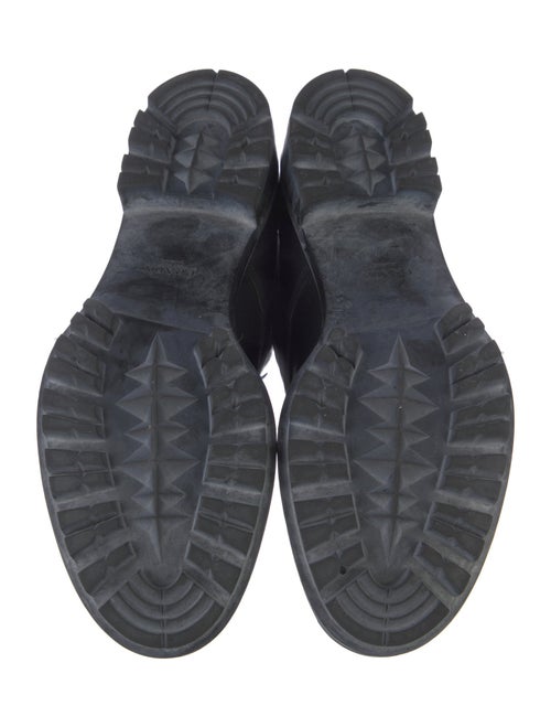 Prada Leather Combat Boots