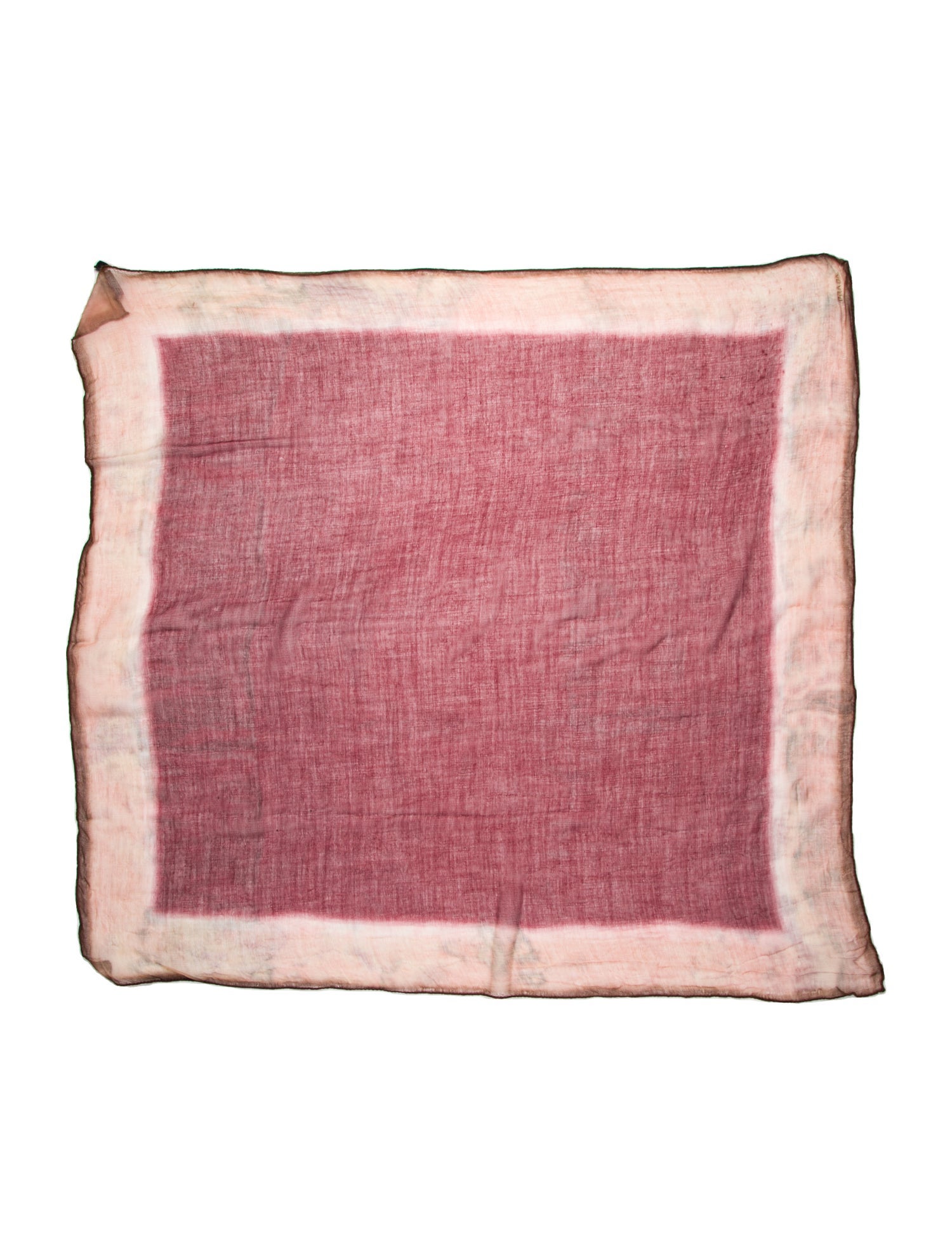 Prada Cashmere Striped Scarf