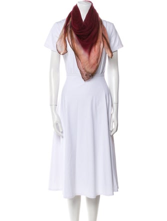 Prada Cashmere Striped Scarf