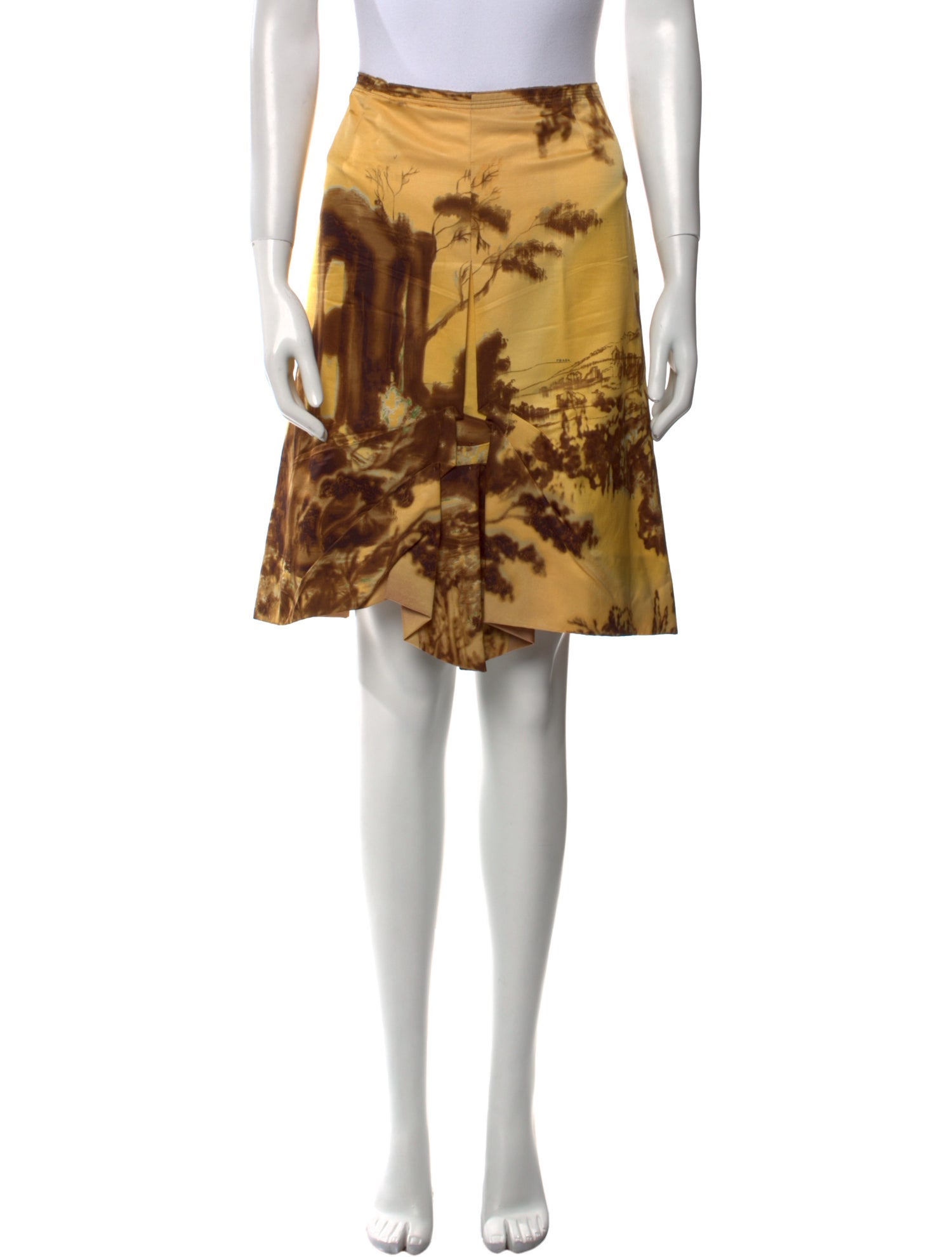 Prada Vintage Knee-Length Skirt