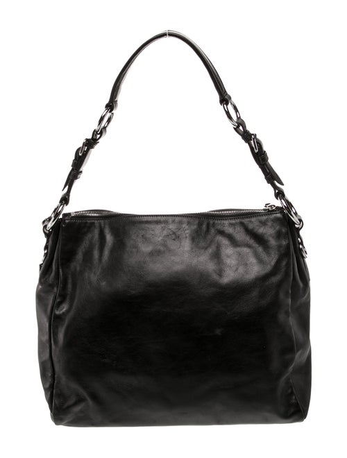Prada Soft Calf Leather Shoulder Bag
