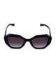 Prada Square Gradient Sunglasses