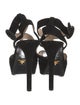 Prada Suede T-Strap Pumps