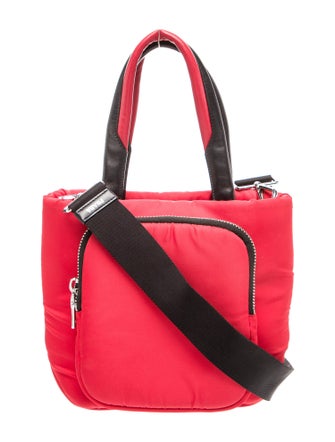 Prada Enameled Metal Triangle Cargo Pocket