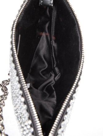 Prada Enameled Metal Triangle Triangle