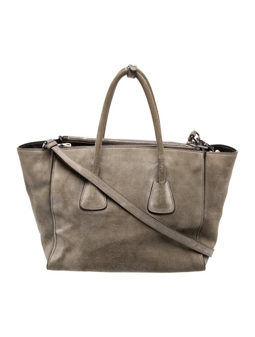 Prada Scamosciato Suede Twin Pocket