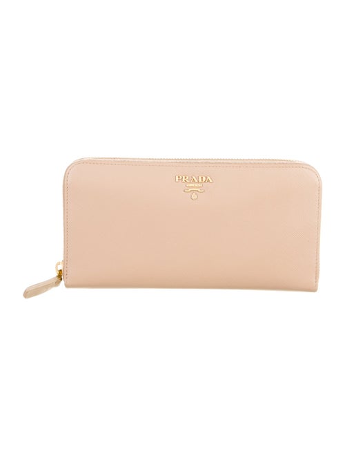 Prada Leather Continental Wallet