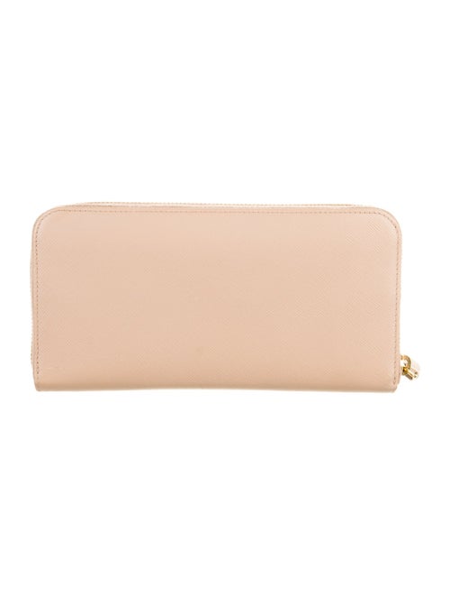 Prada Leather Continental Wallet