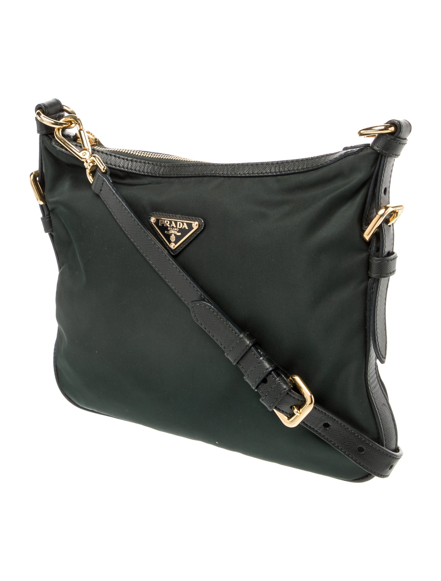 Prada Tessuto Nylon Messenger Bag