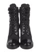 Prada Nylon Lace-Up Boots