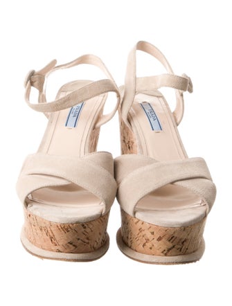 Prada Suede Sandals