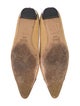 Prada Straw Colorblock Pattern Ballet Flats