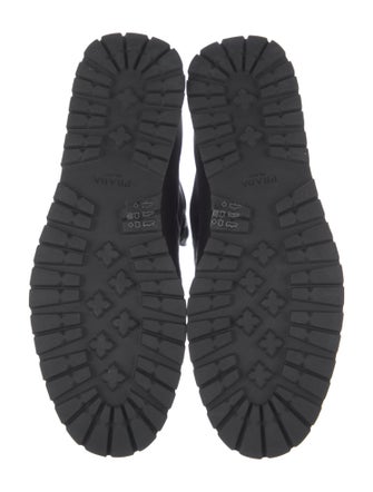 Prada Leather Lace-Up Boots