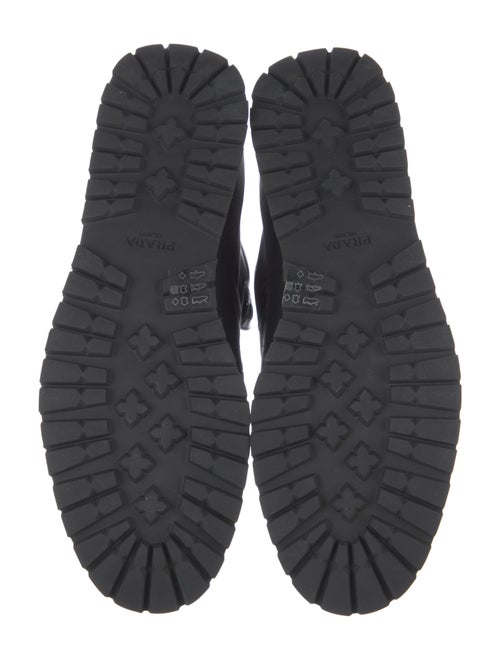 Prada Leather Lace-Up Boots