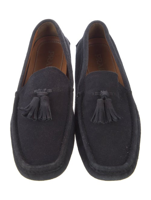 Prada Suede Tassel Accents Drivers