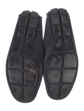 Prada Suede Tassel Accents Drivers