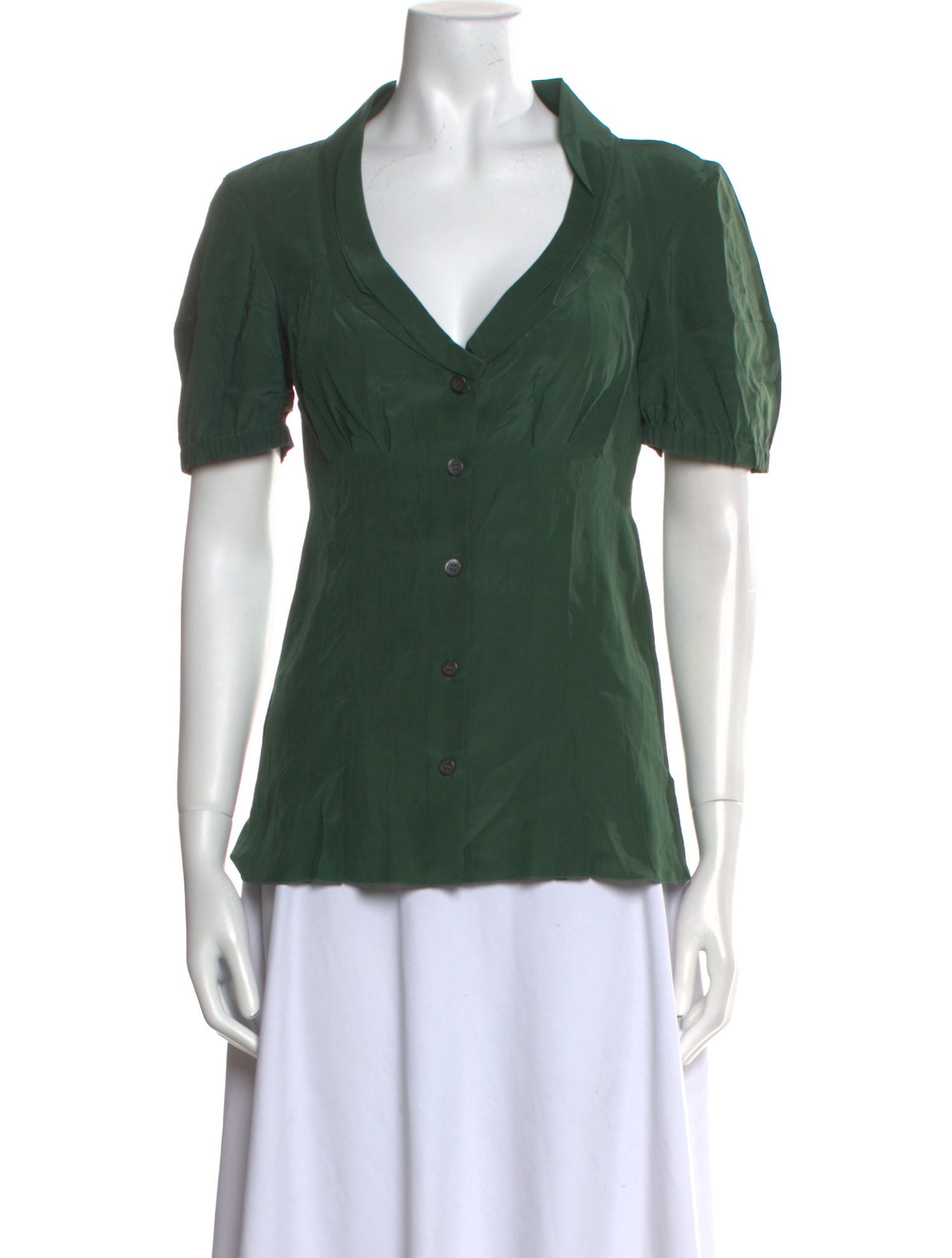 Prada Vintage 2009 Button-Up Top