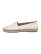 Prada Quilted Pattern Leather Espadrilles