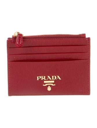 Prada Vitello Move Leather Card Holder