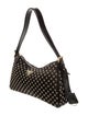 Prada Enameled Metal Triangle Hobo