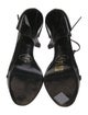 Prada Patent Leather T-Strap Sandals